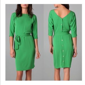 Diane von Furstenberg Maja Dress Green Size 2